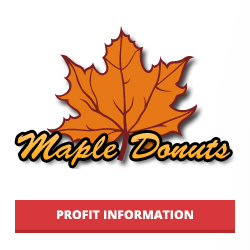 Maple Donuts logo for Tasty Choices Fundraising