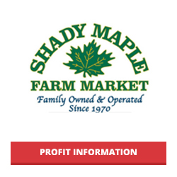 Shady Maple Farm Market logo for Tasty Choices Fundraising